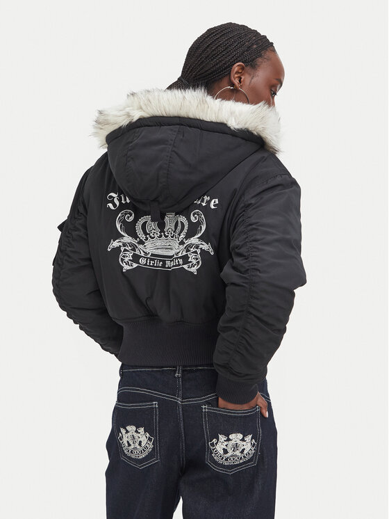 Juicy Couture Juicy Couture Cazadora de invierno JCOIJ226553 Negro Regular Fit