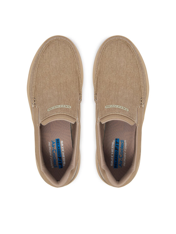 Skechers Туфлі Skechers Relaxed Fit: Hasting - Fielden 205066/TPE Бежевий