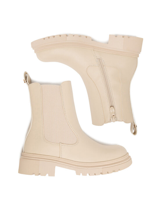 DeeZee Īsie zābaki DeeZee CEO-CS5819-03 Bēšs