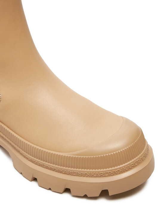 KARL LAGERFELD Členková obuv KARL LAGERFELD KL43554 Béžová