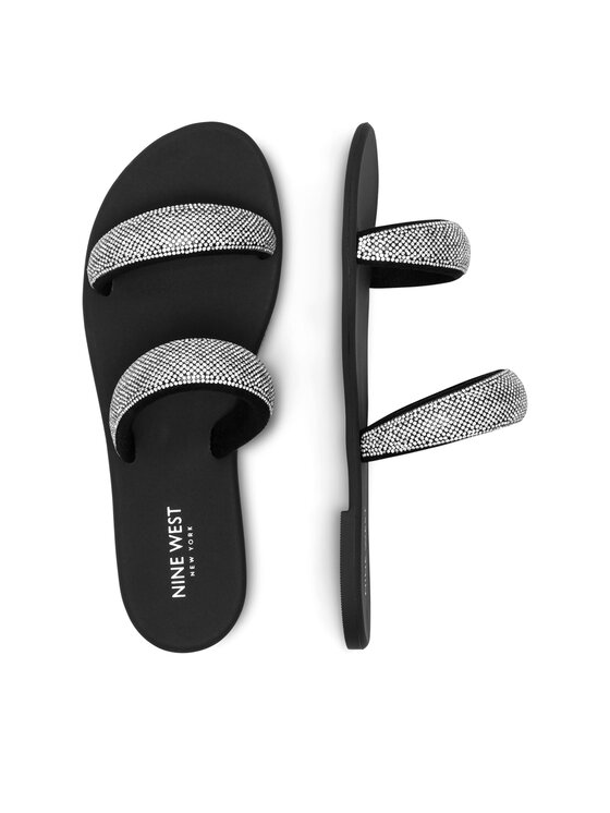 Nine West Šľapky Nine West WFA2735-1 Strieborná