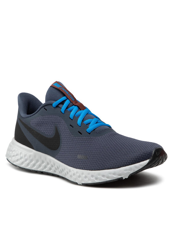 Nike Buty do biegania Nike Revolution 5 BQ3204 404 Granatowy