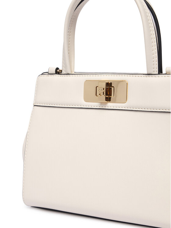 Tommy Hilfiger Táska Tommy Hilfiger Th Modern Mini Satchel AW0AW18726 Krém