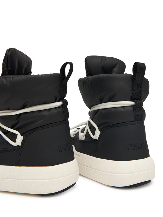 Moon Boot Снігоходи Moon Boot Jr Park lace Mid 80D3440070 S Чорний