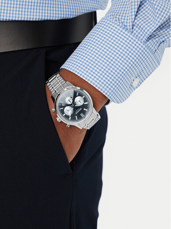 Casio Hodinky Casio Edifice EFR-575D-1AEF Strieborná