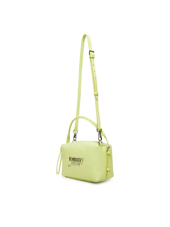 Tommy Jeans Torebka Tommy Jeans Metal Logo Crossbody Camera Bag AW0AW18470 Zielony