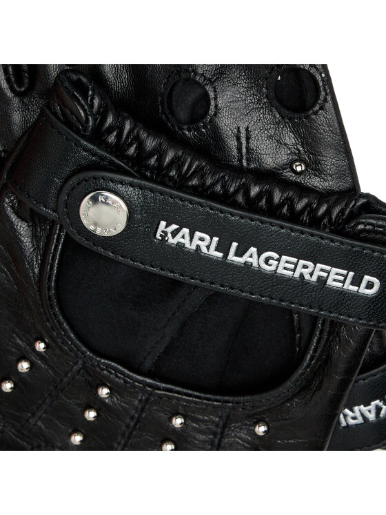 KARL LAGERFELD Ръкавици KARL LAGERFELD 235W3601 Черен