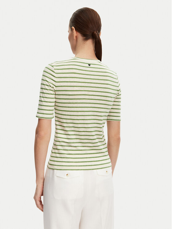 Weekend Max Mara Weekend Max Mara Футболка Opzione 2515941012 Зелений Regular Fit