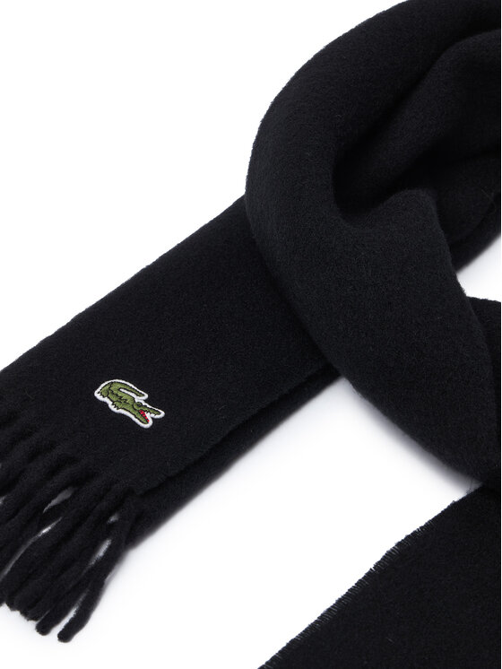 Lacoste Шарф Lacoste RE7864 Чорний