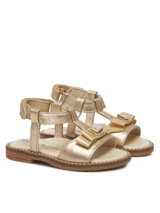 Tommy Hilfiger Szandál Tommy Hilfiger Sandalo T1A2-33940-0220 M Arany