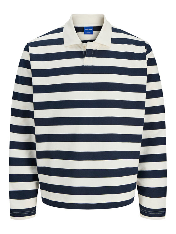 Jack & Jones Jack & Jones Поло Bleecker 12285805 Cиній Loose Fit