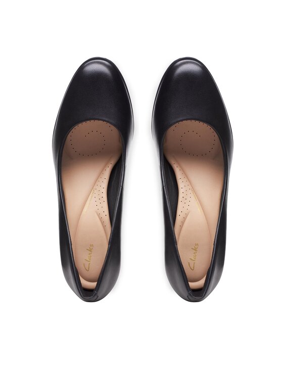 Clarks Туфлі Clarks Freva85 26170968 Чорний
