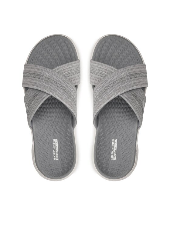 Skechers Papucs Skechers Go Walk Flex Sandal-Impressed 141420/GRY Szürke