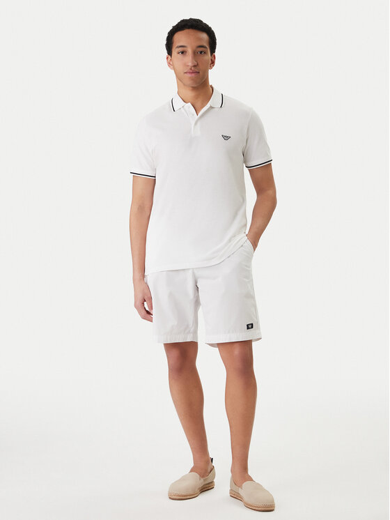 Emporio Armani Emporio Armani Polo EM001380 AF20424 U0002 Blanco Regular Fit