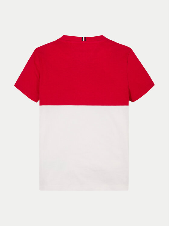 Tommy Hilfiger Tommy Hilfiger Póló KB0KB09617 Piros Regular Fit