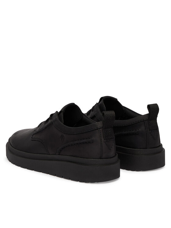 Clarks Īsi apavi Clarks Polden Lace 26181379 Melns