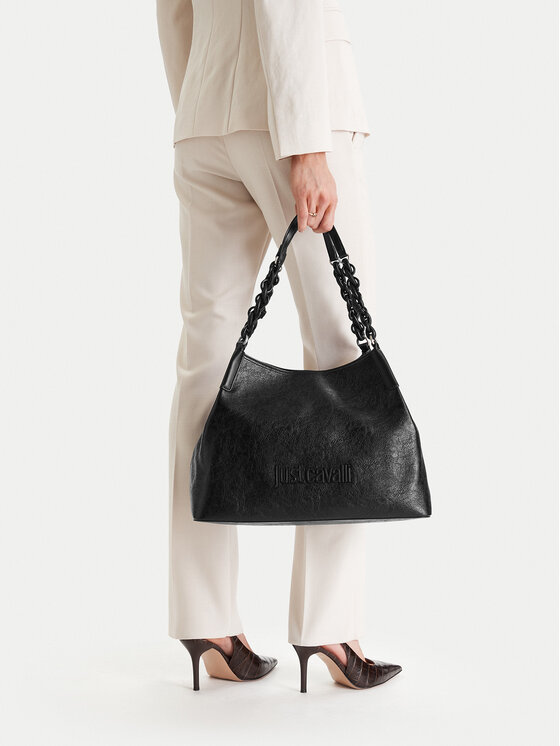 Just Cavalli Geantă Just Cavalli 80RA4BC6 ZSD86 Negru