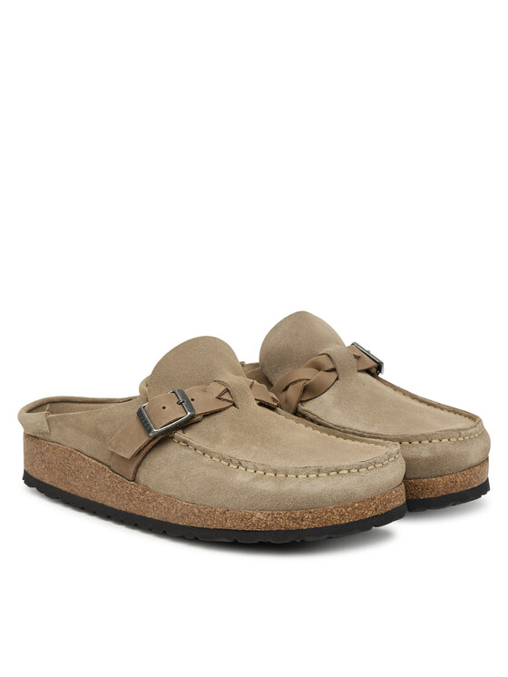 Birkenstock Παντόφλες Birkenstock Buckley Braided 1031455 Μπεζ