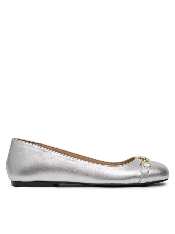 LOVE MOSCHINO Балетки LOVE MOSCHINO JA11011G1MIF090B Срібний