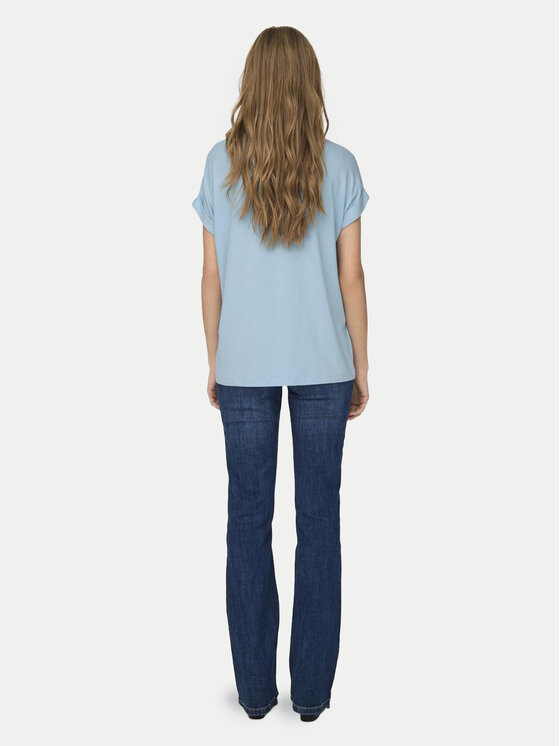 ONLY ONLY Majica Moster 15106662 Svetlo modra Regular Fit