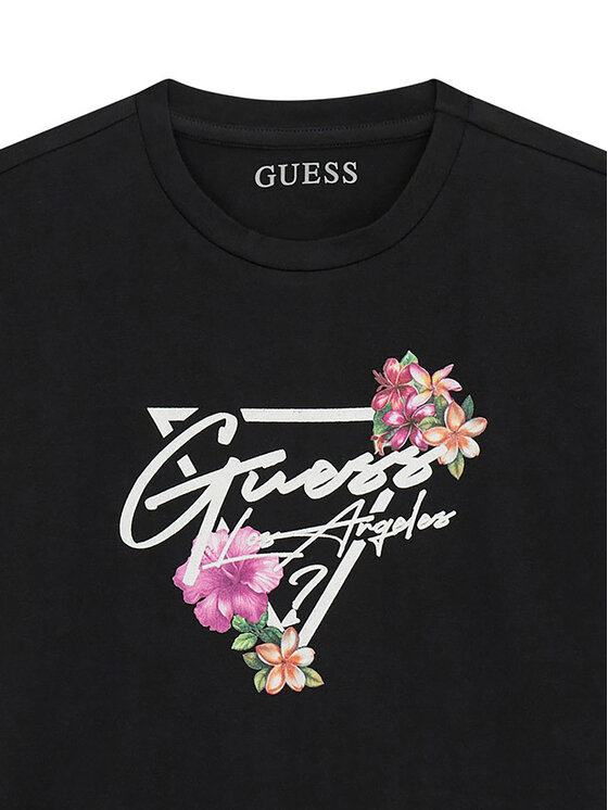 Guess Guess Camiseta J6GI15 K6YW4 Negro Relaxed Fit