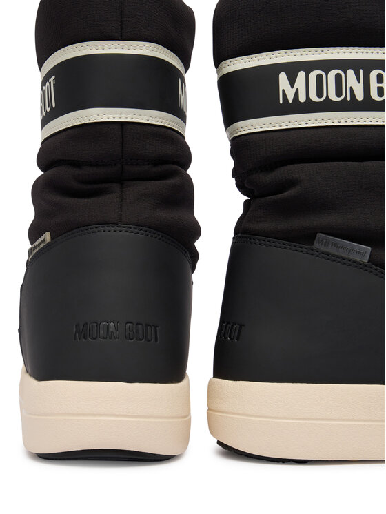 Moon Boot Cizme de zăpadă Moon Boot Jr Park Zip High Wp 80D3440080 D Negru