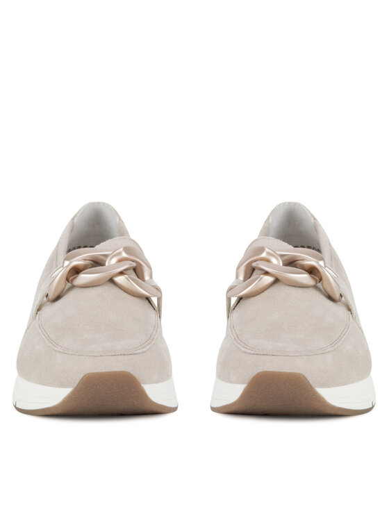 Rieker Loaferice Rieker 58944-60 Bež