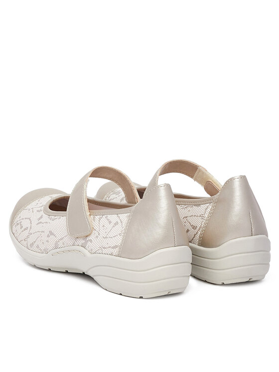 Remonte Polobotky Remonte R7627-81 Béžová