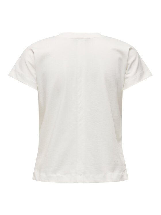 ONLY ONLY Camiseta Erica 15308926 Blanco Oversize