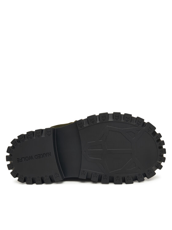 Naked Wolfe Členková obuv Naked Wolfe Disturb Zelená