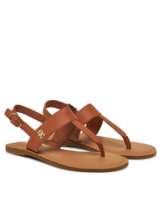 Tommy Hilfiger Sandály Tommy Hilfiger FW0FW08505 Hnědá