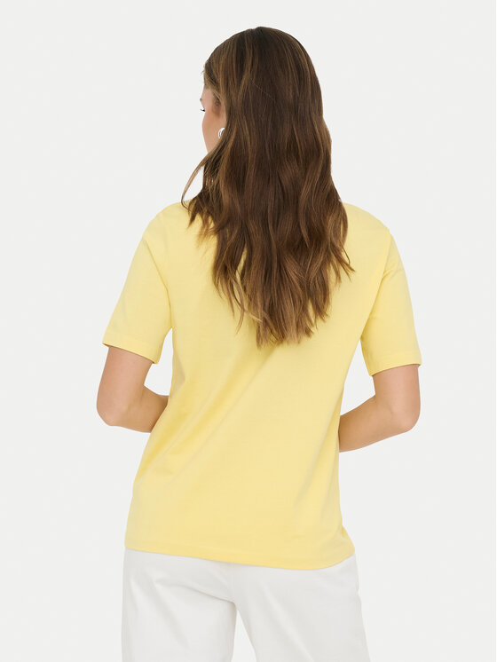 ONLY ONLY Camiseta Freja 15367970 Amarillo Regular Fit