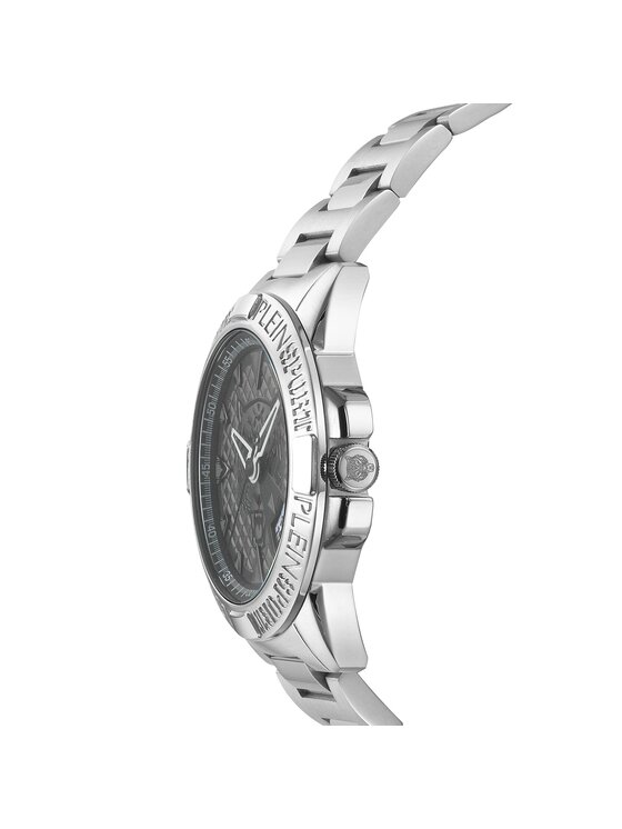 Plein Sport Годинник Plein Sport Touchdown PSFBA0923 Срібний