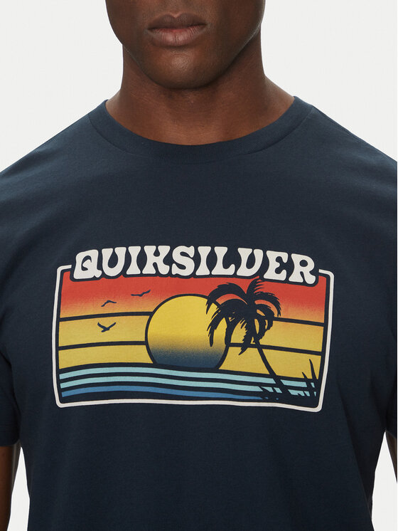 Quiksilver Quiksilver Футболка EQYZT08065 Cиній Regular Fit