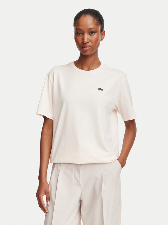 Lacoste Lacoste Camiseta TF7215 Rosa claro Regular Fit