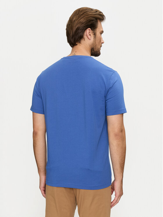 Gant Gant Majica Archive Shield 2003199 Modra Regular Fit