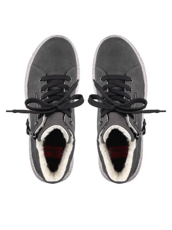 Rieker Schnürschuhe Rieker Z6611-45 Grau