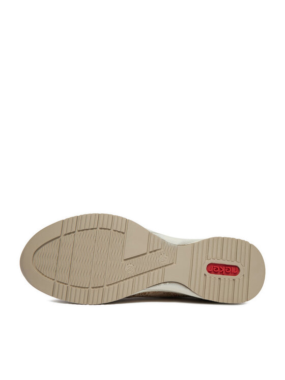Rieker Sneakersy Rieker N4316-62 Beżowy