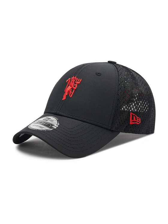 New Era Kepurė su snapeliu New Era Manchester United FC Rear Arch 60221467 Juoda