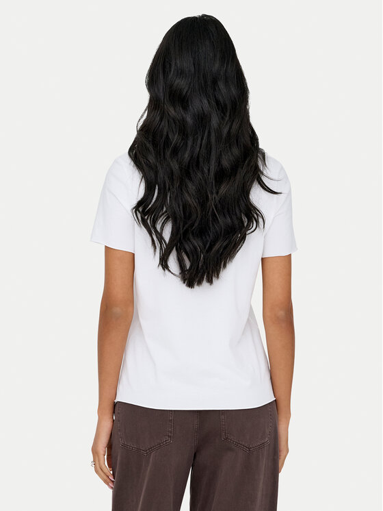 ONLY ONLY Camiseta Lucy 15366031 Blanco Loose Fit