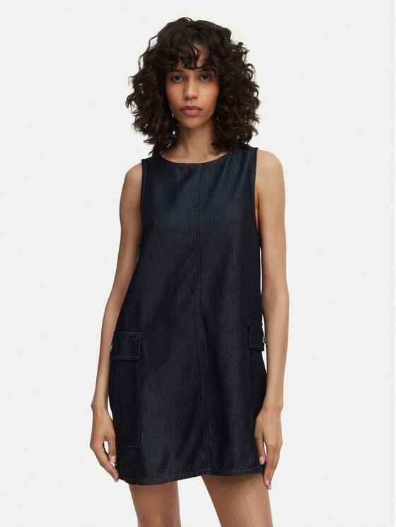 G-STAR G-Star Raw Haljina za svaki dan Shift D28857-E516 Tamnoplava Regular Fit