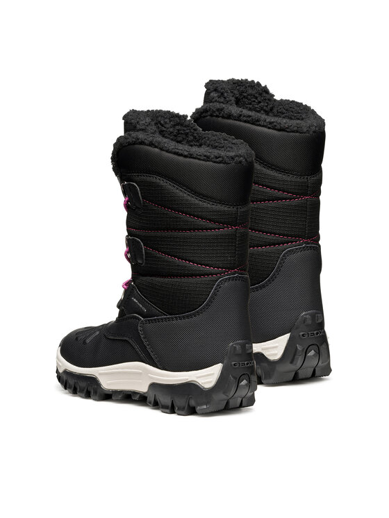 Geox Škornji za sneg Geox J Himalaya B Ab J46FTA 0FU50 C0922 S Črna