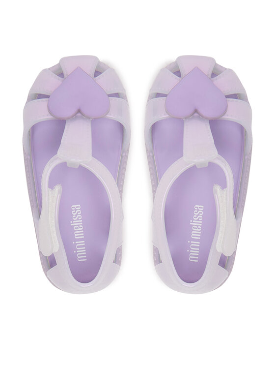 Melissa Босоніжки Melissa Mini Melissa Hip Heart Ballerina Bb 37783 Фіолетовий