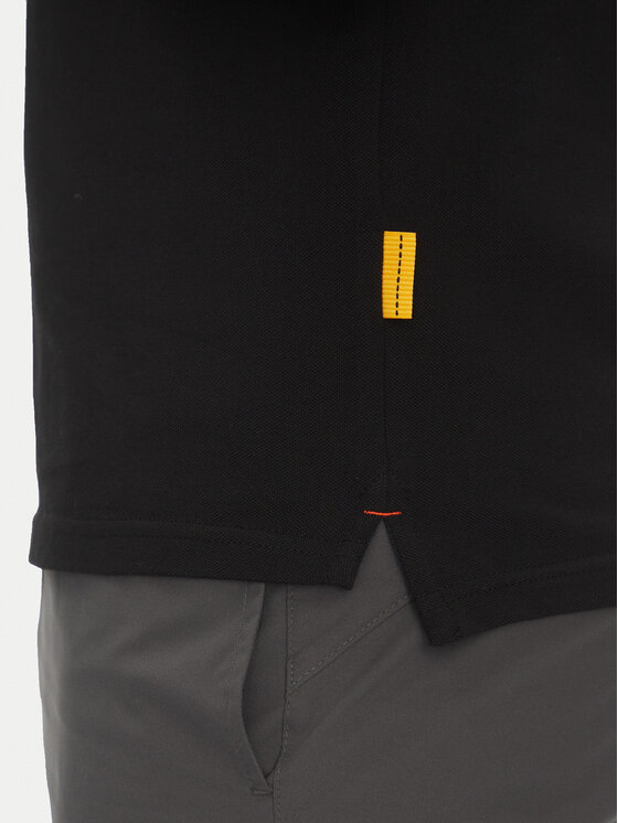 Parajumpers Parajumpers Polo Space 25SMPMPOXF06 Nero Regular Fit