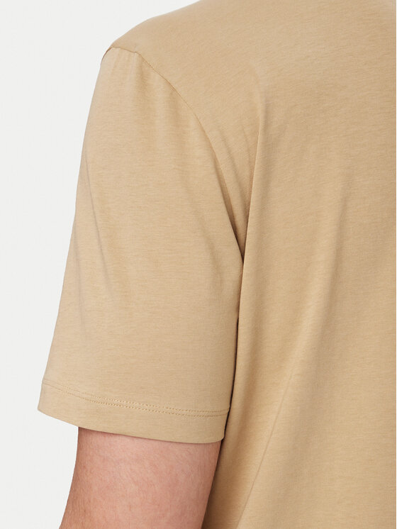 HUGO HUGO Camiseta Dero222 50466158 Beis Regular Fit