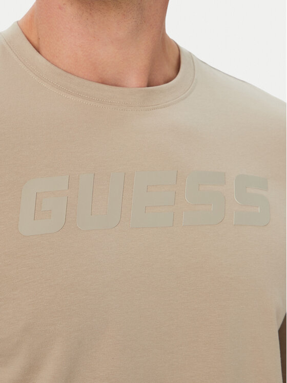 Guess Guess Camiseta Z6YI26 K5090 Beis Regular Fit