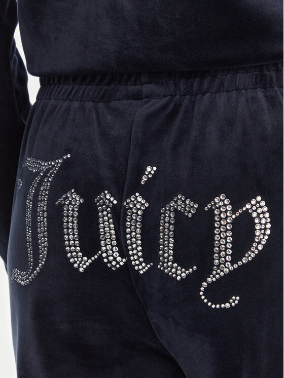 Juicy Couture Juicy Couture Sportinės kelnės Tina JCAPW045 Tamsiai mėlyna Regular Fit