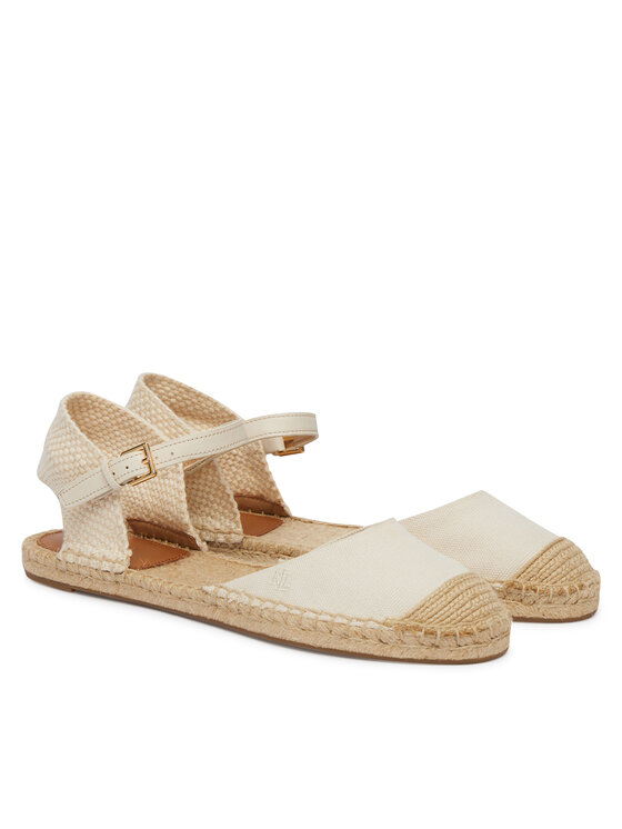LAUREN RALPH LAUREN Espadryle LAUREN RALPH LAUREN 802982888003 Biały