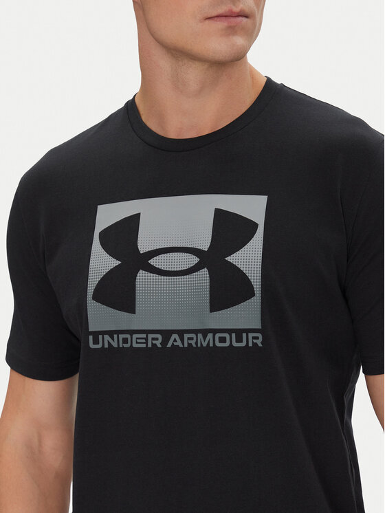 Under Armour Under Armour Футболка Boxed Sports 1386793 Чорний Loose Fit