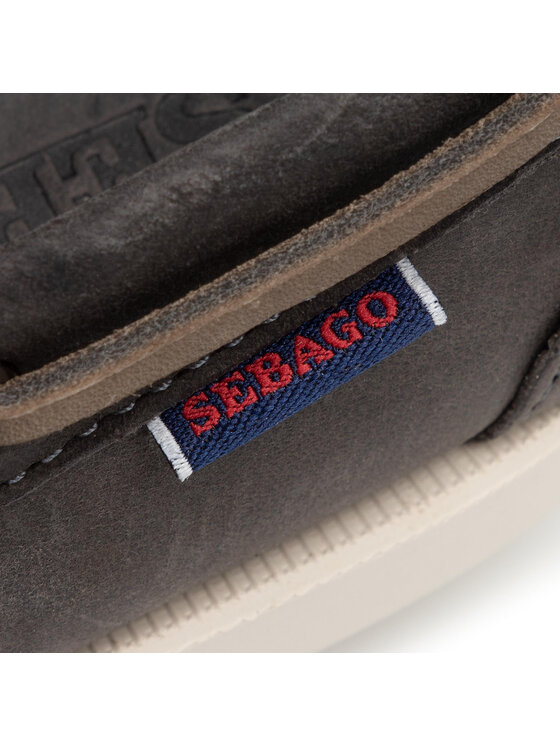 Sebago Mokasyny Sebago Docksides Portland Crazy H 70015H0 Szary
